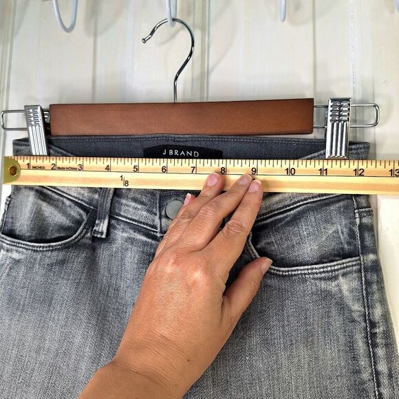 J Brand Faded Gray "Intent" Skinny Jeans Sz 25 - Picture 10 of 14